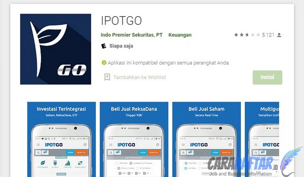 Langkah-langkah Mendaftar IPOT di IpotGo